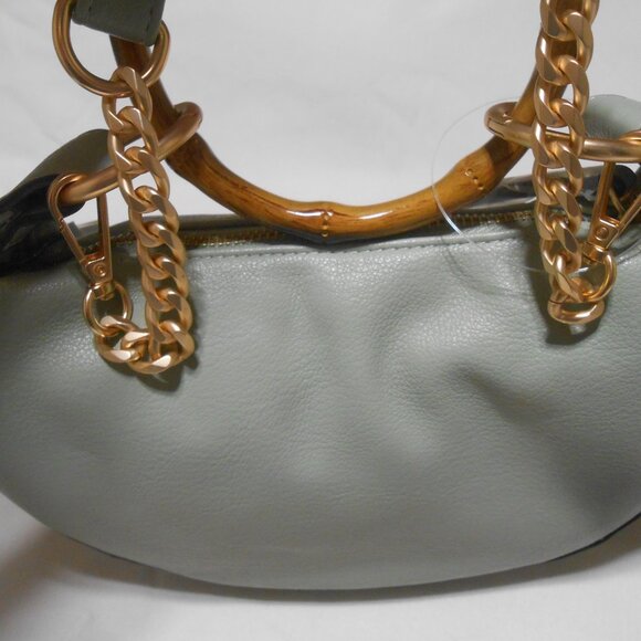 NEW EVANGELINE JESSICA SIMPSON HOBO BAMBOO BRACELET CROSSBODY HANDBAG PURSE 🎁👩 - Picture 5 of 15